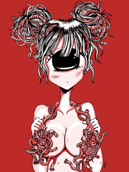 "Sync" Fine Art Print by Distortedd
