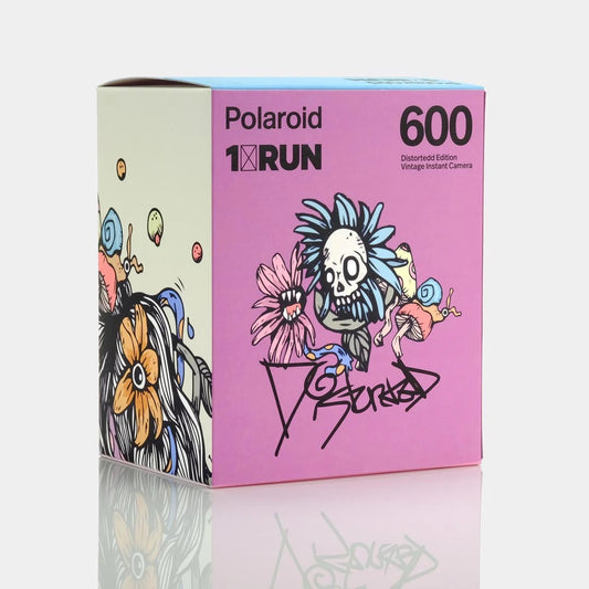 Distortedd Polaroid 600 Camera Fine Art Object